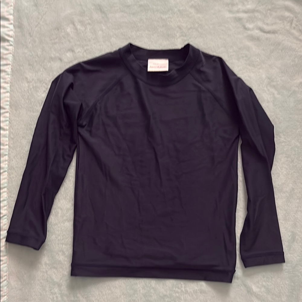 Kids navy rash guard/ swim shirt
